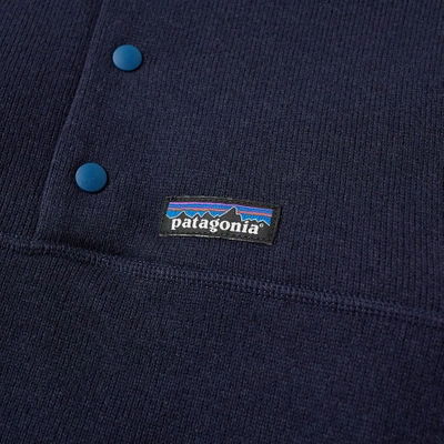 Shop Patagonia Lightweight Better Sweater Marsupial Pullover In Blue