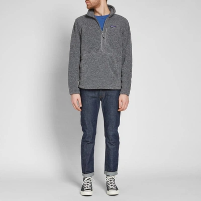 Shop Patagonia Classic Synchilla Marsupial Pullover In Grey