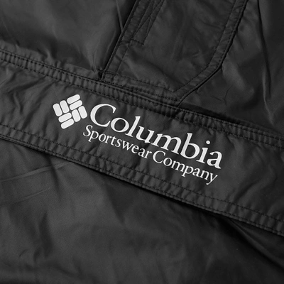 Shop Columbia Challenger Pullover Windbreaker In Black