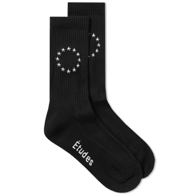 Shop Etudes Studio Études Track Europa Sock In Black