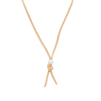 Shop Maple X Justin Rivard Bead Necklace In Neutrals