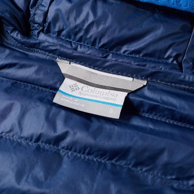 Shop Columbia Powder Lite Hooded Jacket In Blue