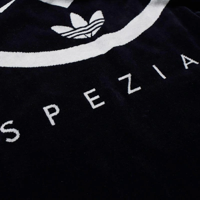 Shop Adidas Spezial Towel In Blue