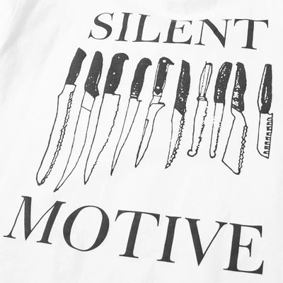 Shop Tim Coppens Knives Tee In White