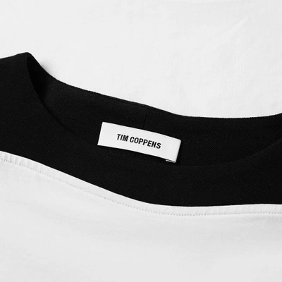 Shop Tim Coppens American Dreamer Moto Long Sleeve Tee In White