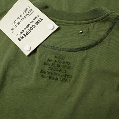 Shop Tim Coppens Collection Tee In Green