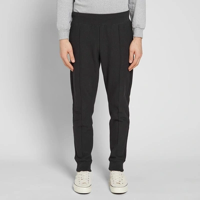 Shop Champion Reverse Weave Cuffed Track Pant In Black
