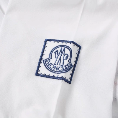 Shop Moncler Gamme Bleu Logo Tee In White