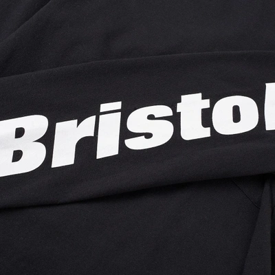 Shop F.c. Real Bristol Long Sleeve Combination Tee In Black