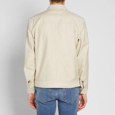 Shop Norse Projects Tyge Broken Twill Jacket In Neutrals