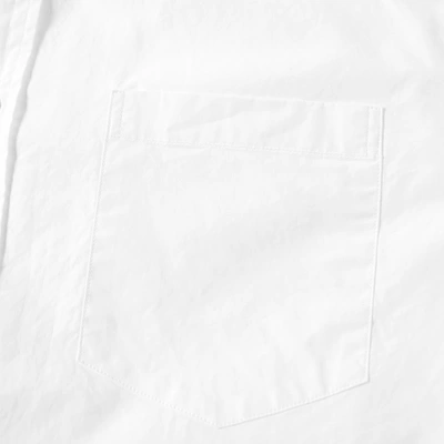 Shop Norse Projects Osvald Classic Poplin Shirt In White