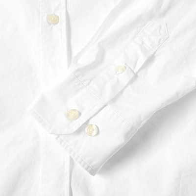 Shop Norse Projects Osvald Classic Poplin Shirt In White