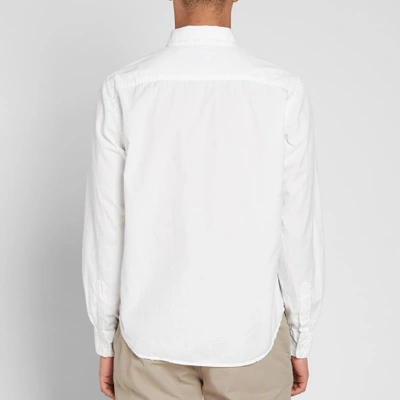 Shop Save Khaki Poplin Easy Shirt In White