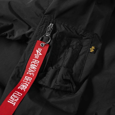 Shop Alpha Industries Nasa Jacket In Black