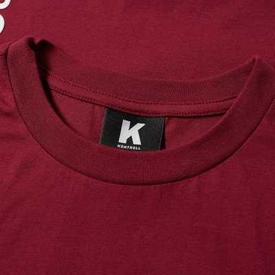Shop Kappa Kontroll Play-off Tee In Red
