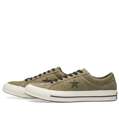 Shop Converse One Star Ox Camo Pack In Green