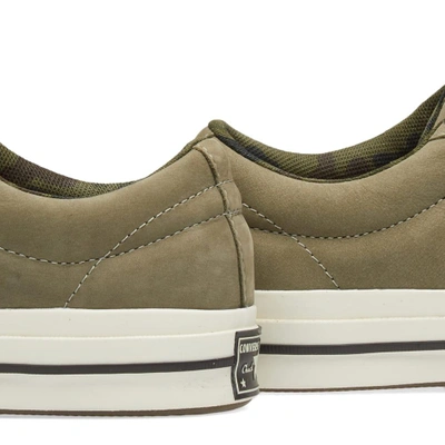 Shop Converse One Star Ox Camo Pack In Green