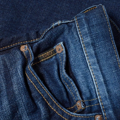 Shop Fdmtl Figure Skinny Fit Jean In Blue