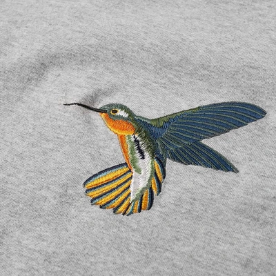 Shop Fdmtl Hummingbirds Tee In Grey