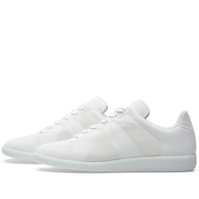 Shop Maison Margiela 22 Tech Replica Sneaker In White