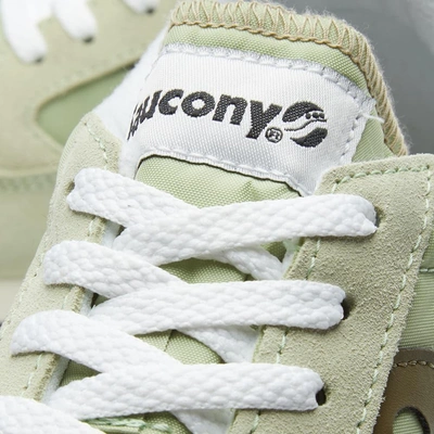 Shop Saucony Jazz Original Vintage In Green