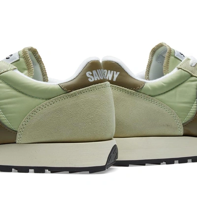 Shop Saucony Jazz Original Vintage In Green