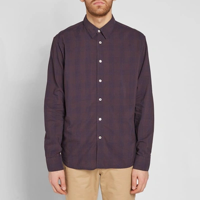 Shop A Kind Of Guise Mirage Shirt In Burgundy