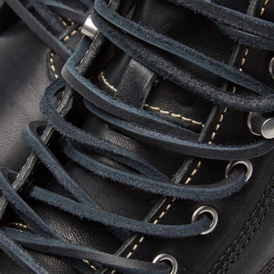 Shop Visvim Virgil Folk Horsehide In Black