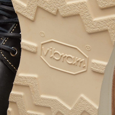 Shop Visvim Virgil Folk Horsehide In Black