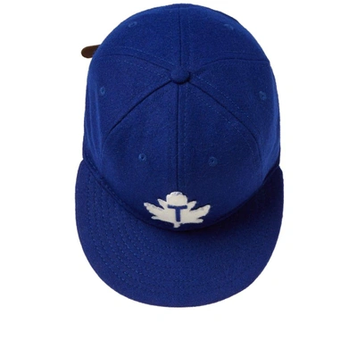 Shop Ebbets Field Flannels Toronto Maple Leafs 1960 Cap In Blue