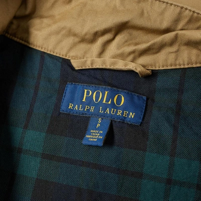 Shop Polo Ralph Lauren Barracuda Jacket In Neutrals