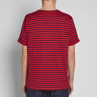 Shop Head Porter Plus Border Tee In Red