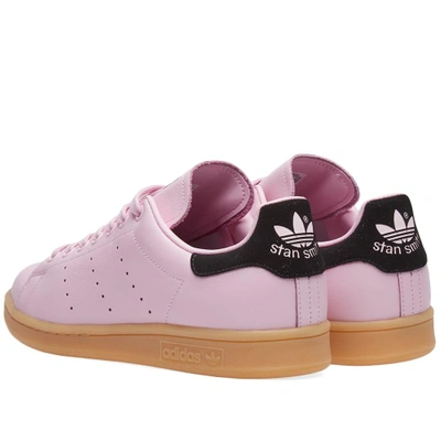 Adidas Originals Stan Smith Sneakers In Pink With Gum Sole - Pink | ModeSens