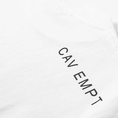 Shop Cav Empt Sim Tunnel Long Sleeve Tee In White