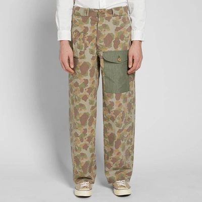 Shop Nigel Cabourn Pw Pant In Green