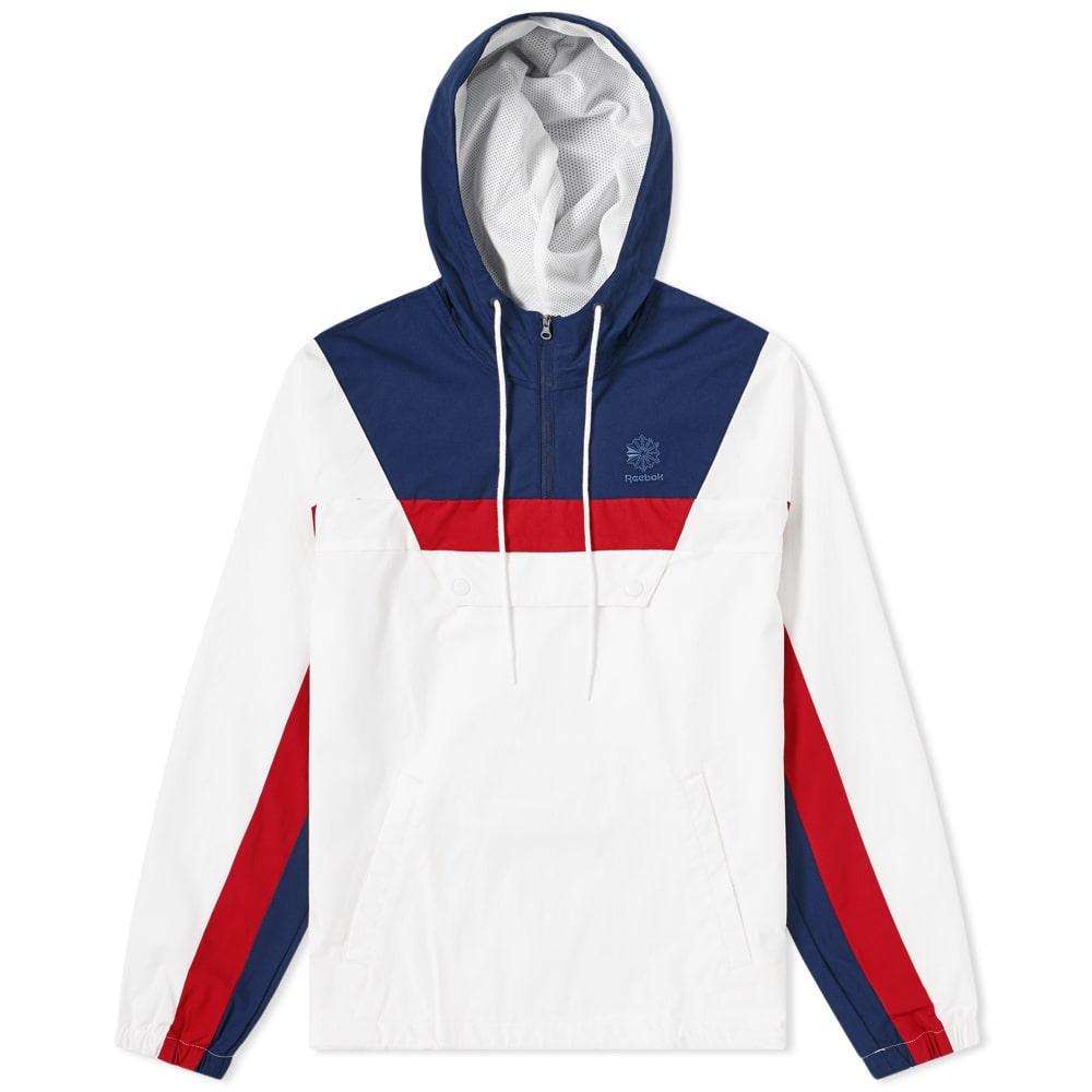 reebok half zip sweatshirt