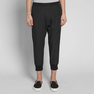 Shop Neil Barrett Cuffed Track Pant In Black