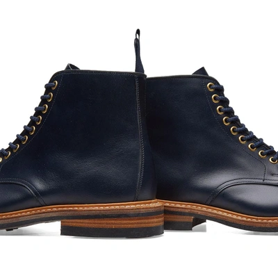 Shop Tricker's End. X  Axton Toe Cap Boot In Blue