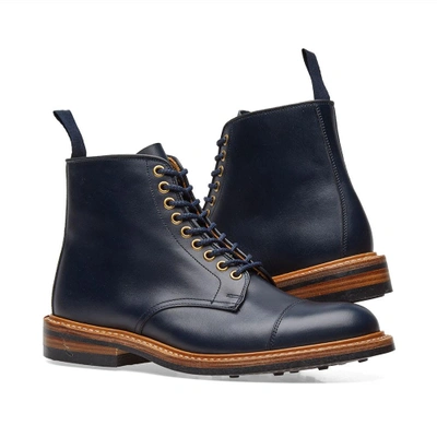 Shop Tricker's End. X  Axton Toe Cap Boot In Blue