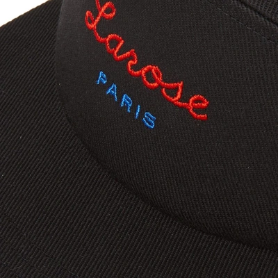 Shop Larose Paris Logo 5-panel Cap In Black