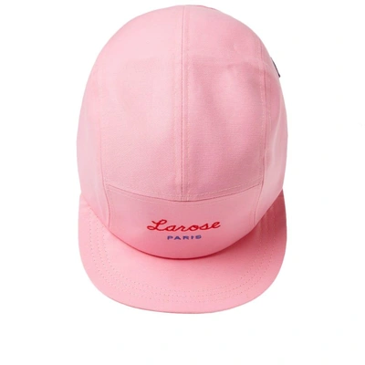 Shop Larose Paris Logo 5-panel Cap In Pink