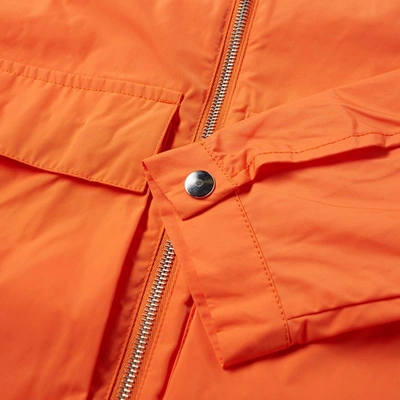 Shop Albam Nylon Bomber Jacket In Orange