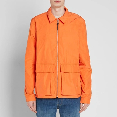 Shop Albam Nylon Bomber Jacket In Orange