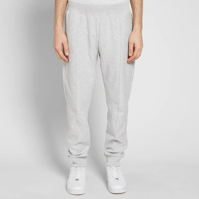 Shop Champion Reverse Weave Cuffed Track Pant In Grey