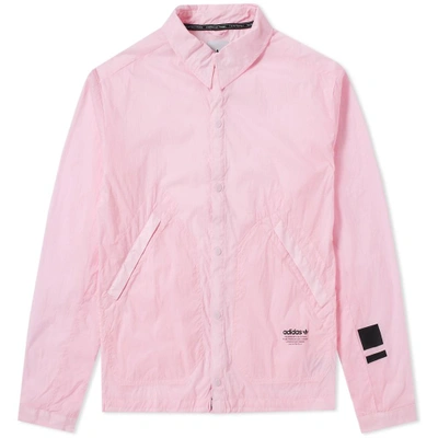 Shop Adidas Originals Adidas Nmd Coach Jacket In Pink