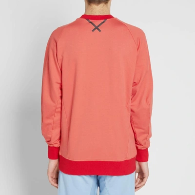 Shop Adidas Consortium Adidas X Oyster Holdings Xbyo Crew Sweat In Red