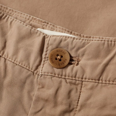 Shop Norse Projects Aros Light Twill Chino In Brown