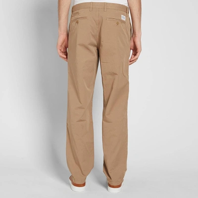 Shop Norse Projects Aros Light Twill Chino In Brown