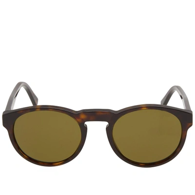 Shop Super By Retrofuture Paloma Sunglasses In Brown