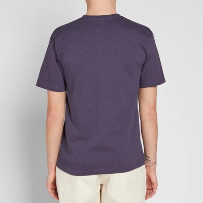 Shop Stan Ray Stan Pocket Tee In Blue